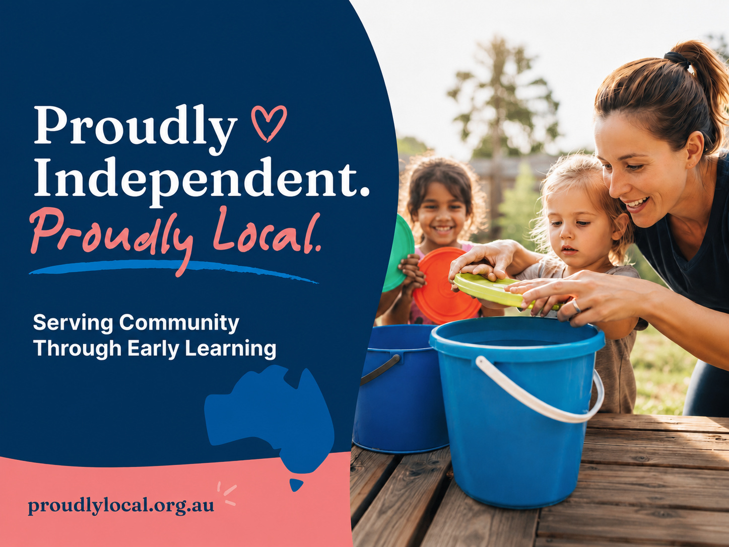 Our new campaign shines a light on small business early learning centres 